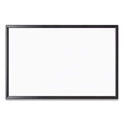 U Brands Magnetic Dry Erase Board with Wood Frame, 36″ x 24″ (Actual Size 35″ x 23″), White Surface, Black Wood Frame