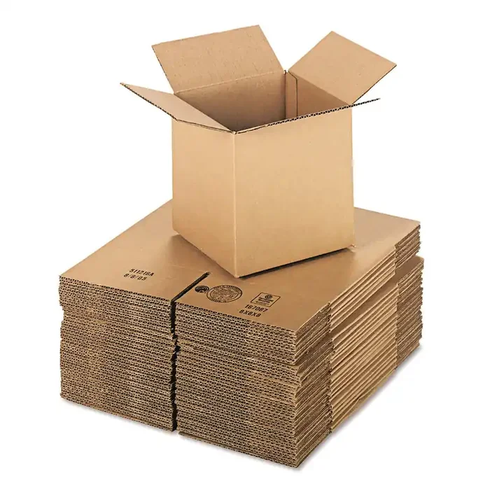 Universal® Cubed Fixed-Depth Corrugated Shipping Boxes, Regular Slotted Container (RSC), Medium, 8″ x 8″ x 8″, Brown Kraft, 25/Bundle