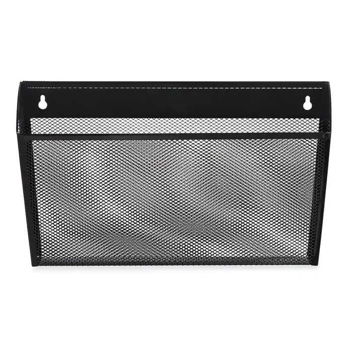 Universal® Metal Mesh Wall File, Letter Size, 14″ x 3.1″ x 8.2″, Black