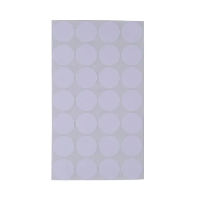 Universal® Self-Adhesive Removable Color-Coding Labels, 0.75″ dia, White, 28/Sheet, 36 Sheets/Pack