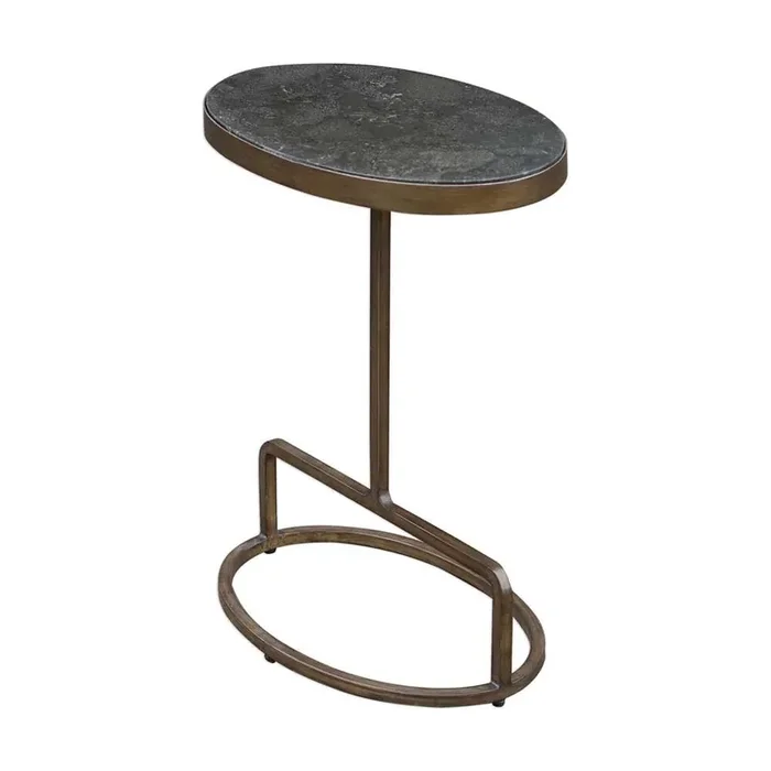 Uttermost – Jessenia Stone Accent Table – 25348