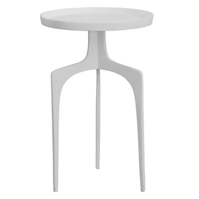 Uttermost – Kenna White Accent Table – 25734