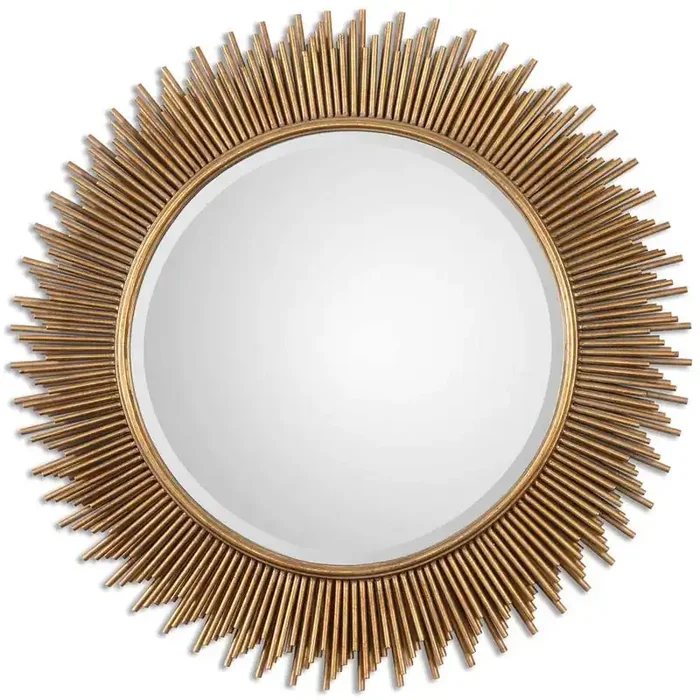 Uttermost – Marlo Round Gold Mirror – 08137