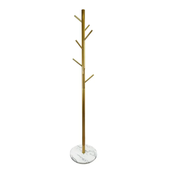 VERA Stainless Steel Coat & Hat Rack Gold