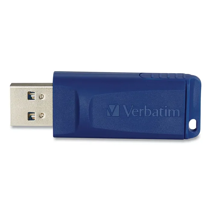 Verbatim® Classic Usb 2.0 Flash Drive, 64 Gb, Blue