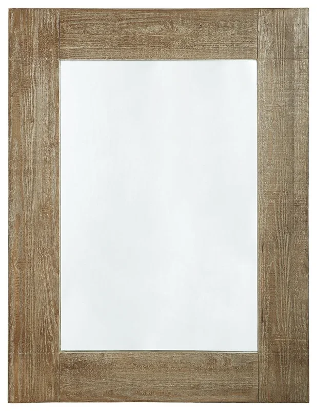 Waltleigh – Accent Mirror – Distressed Brown