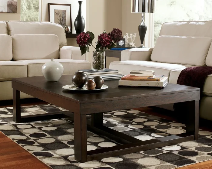 Watson – Rectangular Cocktail Table – Dark Brown