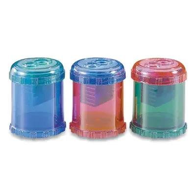Westcott® Manual Pencil And Crayon Sharpener, Randomly Assorted Colors