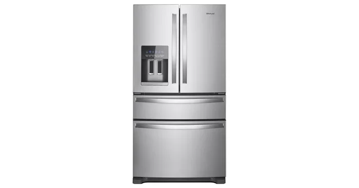WHIRLPOOL 36-Inch Wide French Door Bottom Mount Refrigerator – 25 cu. ft. WRMF3636RZ | Home Haven Fu…