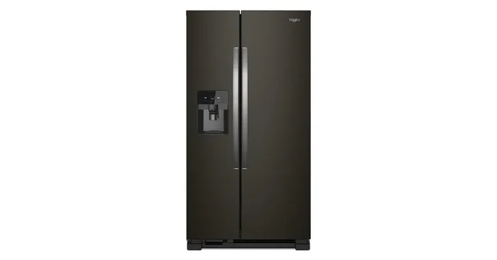 WHIRLPOOL 36-inch Wide Side-by-Side Refrigerator – 25 cu. ft. WRS325SDHV | Valley Furniture & Applia…
