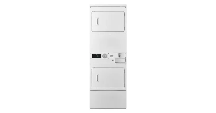 WHIRLPOOL Commercial Electric Stack Dryer with Factory-Installed Coin Drop and Coin Box CESP2958JQ |…