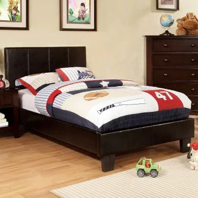WINN PARK Twin Bed, Espresso / CM7008T-BED