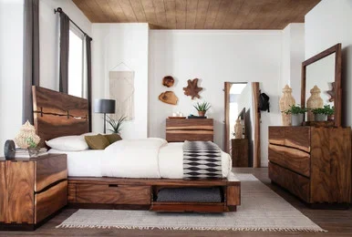 Winslow 5-piece Eastern King Bedroom Set Smokey Walnut / CS-223250SKE-S5