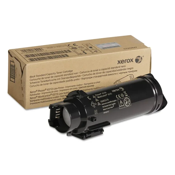 Xerox® 106r03476 Toner, 2,500 Page-Yield, Black