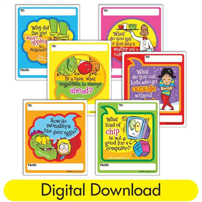 Year-Round Personalized Silly Joke Tags Printables