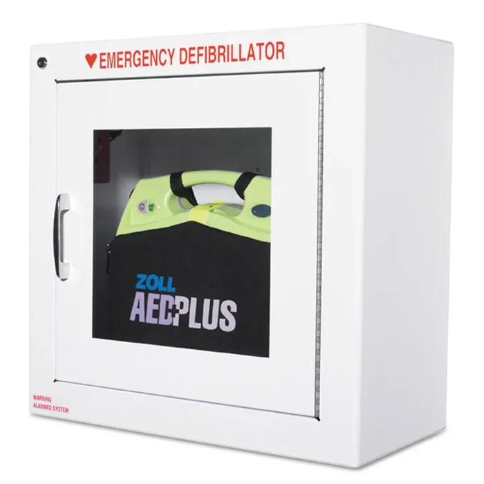 ZOLL® AED Wall Cabinet, 17w x 9.5d x 17h, White